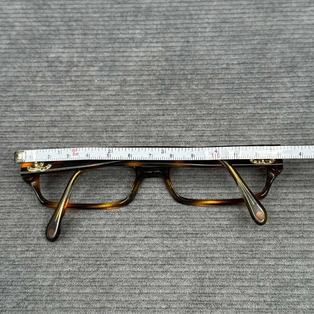 Chanel 3075-B c.502 Tortoise Crystal CC Logo Eyeglasses Frames Italy 51-17-135